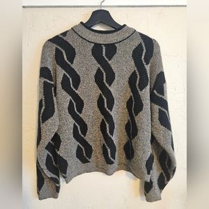 Vintage 80s Colore Knit Sweater Size Medium